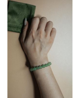 Manifest Collection | Luck — Green Crystal Beaded Bracelet