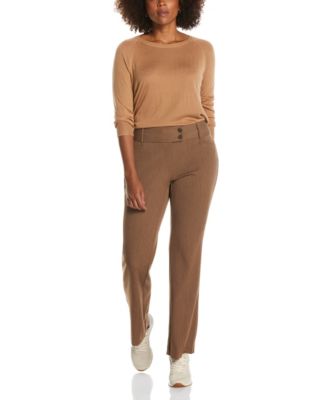 Petite Curvy Fit Boot Cut Pants