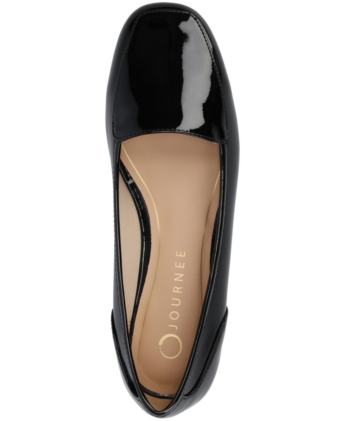 Journee Collection Women's Noelia Square Toe Ballet Flats In Black