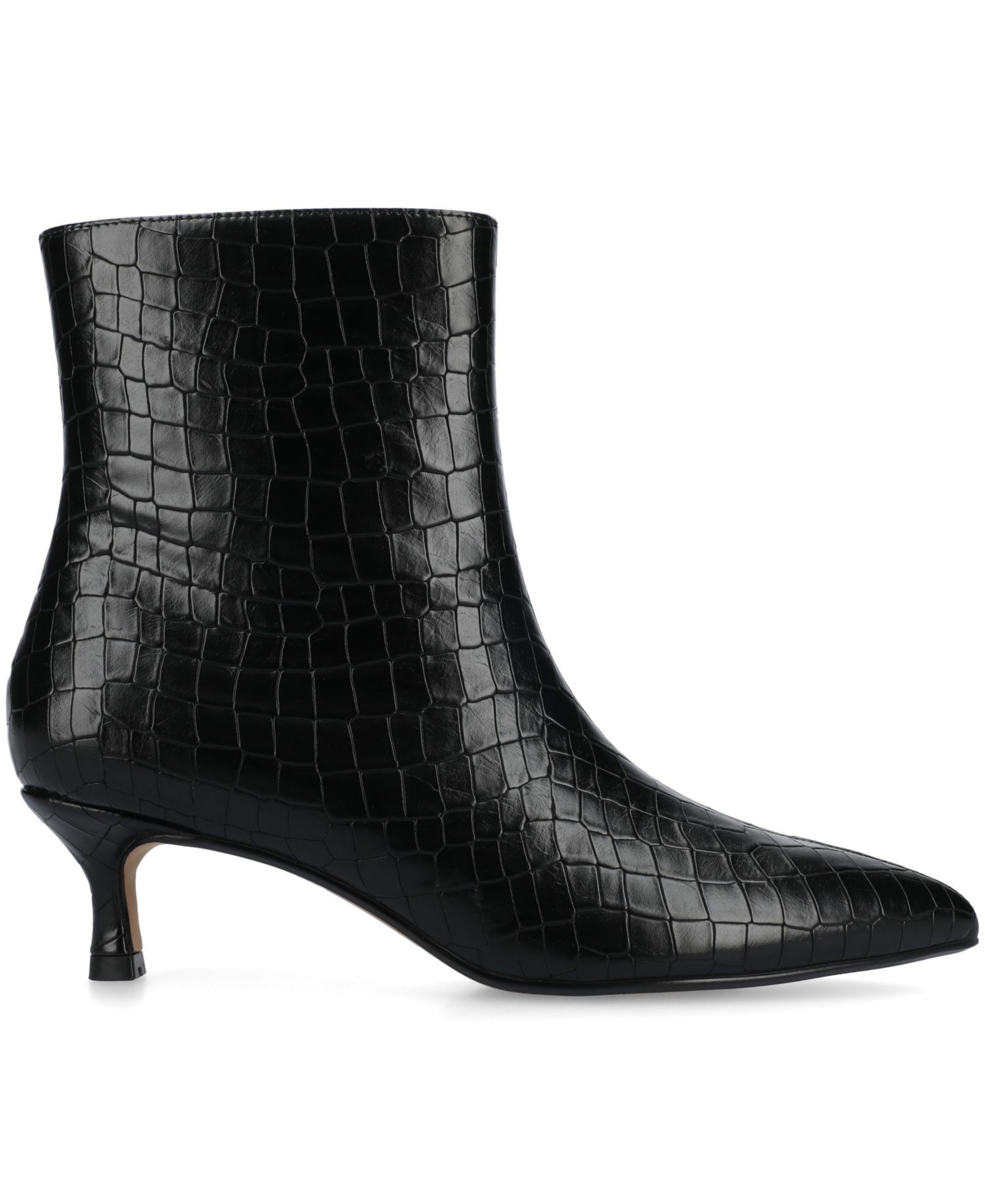Women's Arely Kitten Heel Pointed Toe Dress Booties