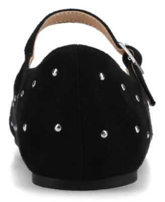 Women's Carrie Square Toe Mary Jane Flats