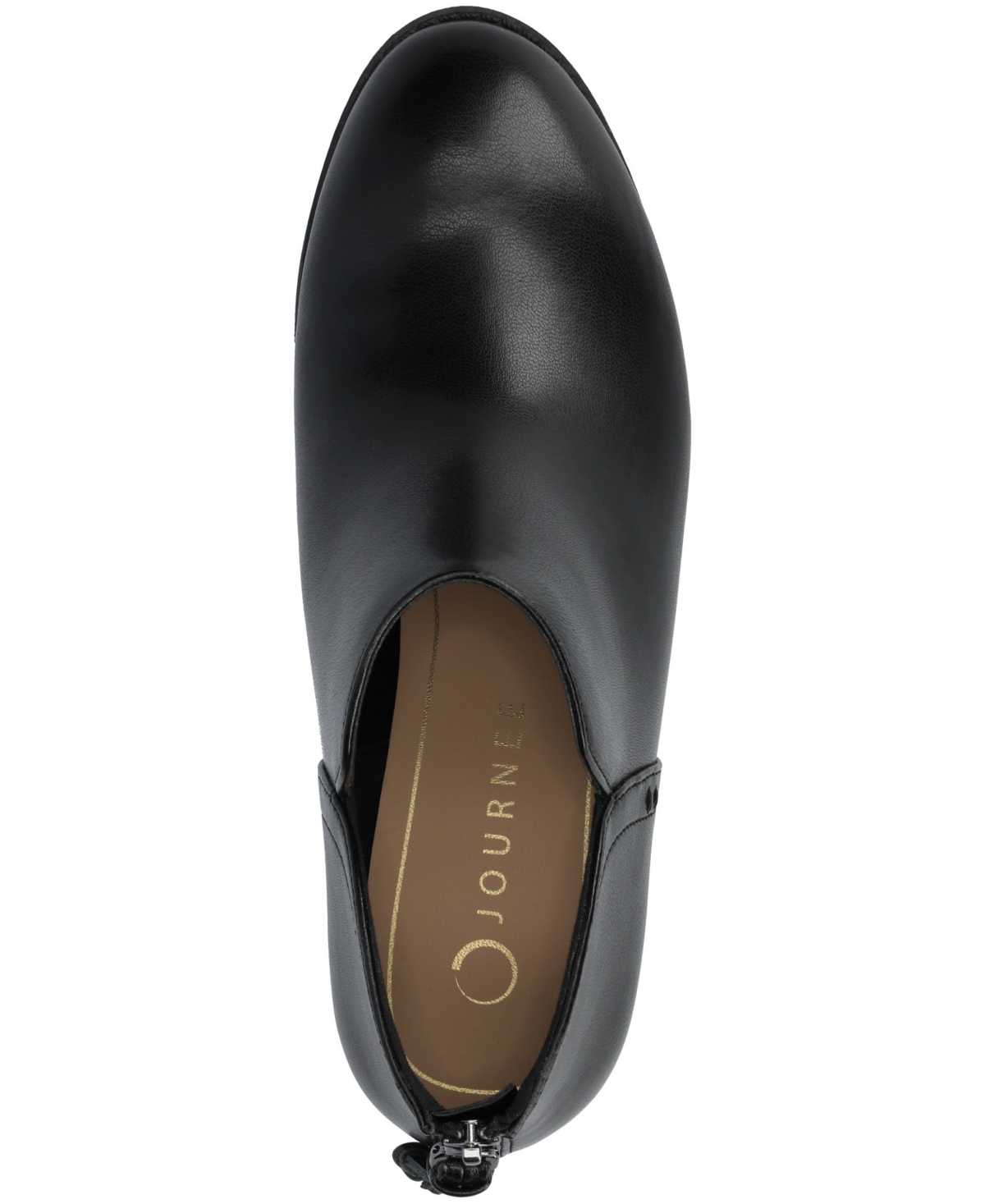 Journee Collection Women's Livvy Side Split Ankle Booties In Black