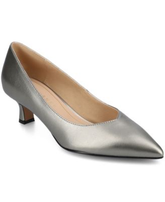 Women's Pammie Pointed Toe Kitten Heel Pumps