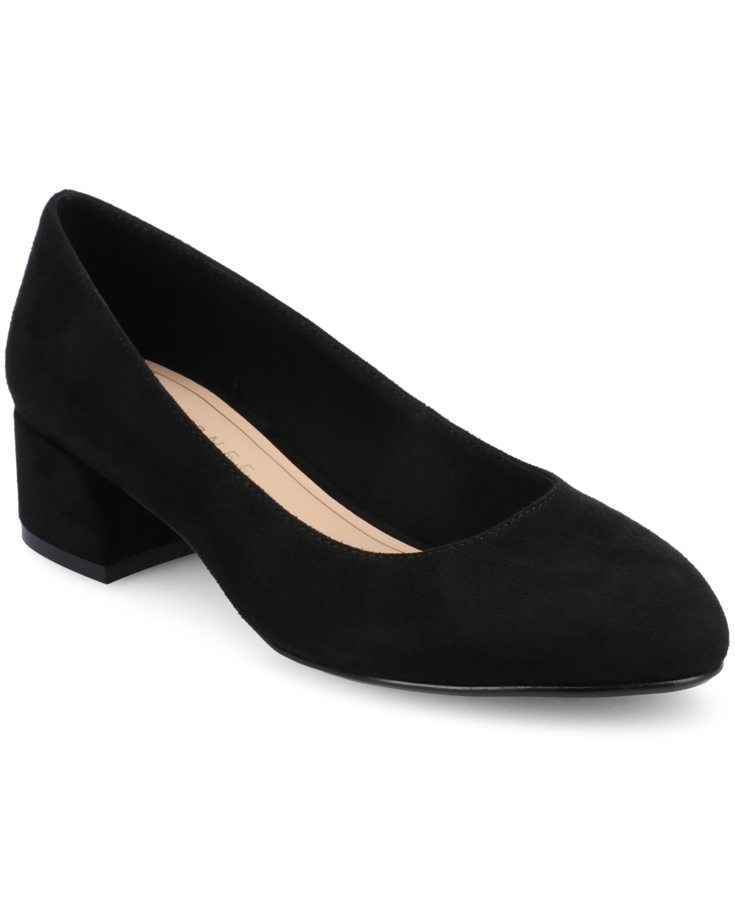 Women's Saarii Round Toe Block Heel Pumps