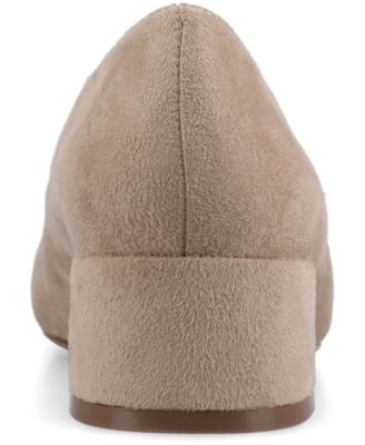 Women's Saarii Round Toe Block Heel Pumps