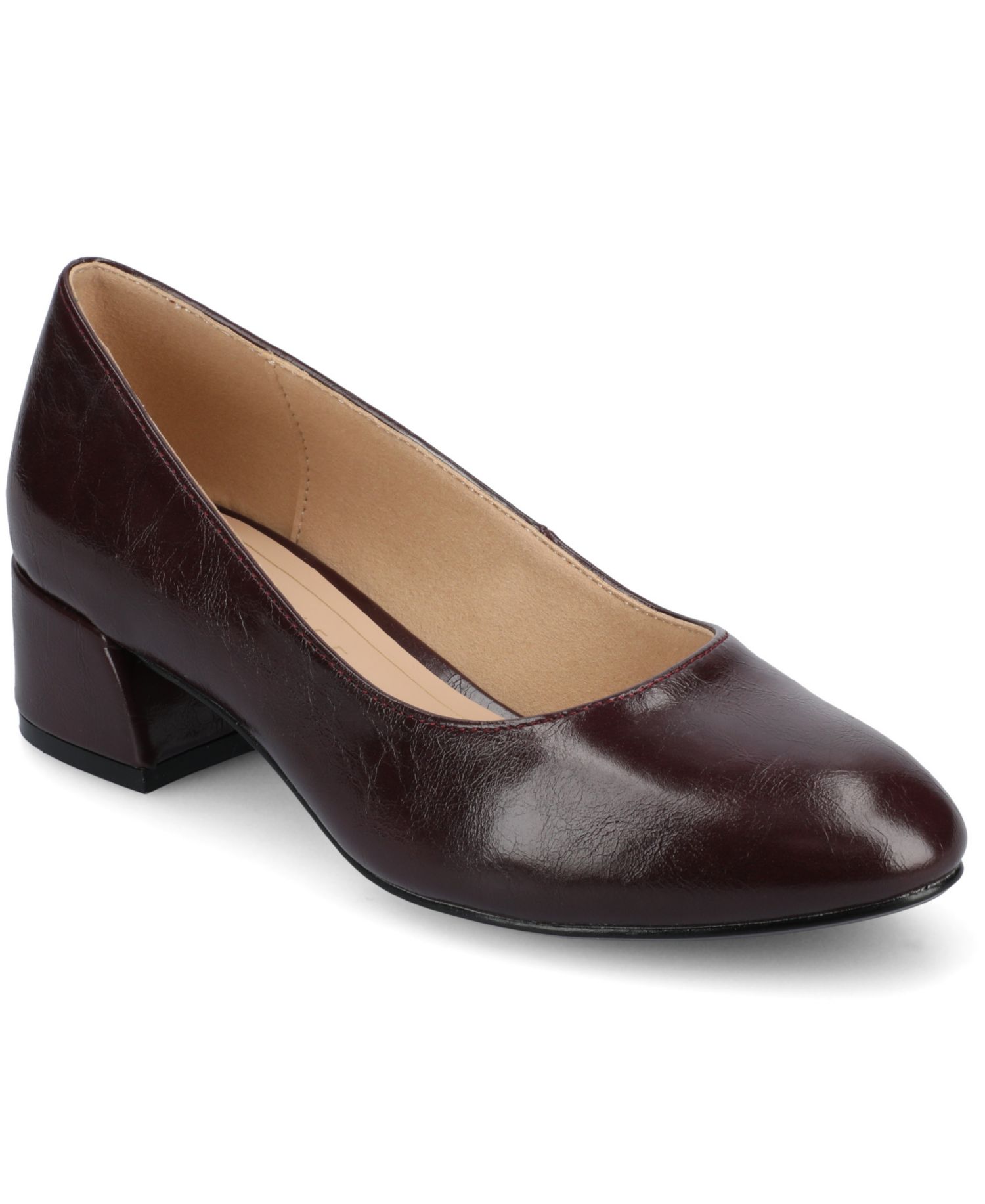Women's Saarii Round Toe Block Heel Pumps