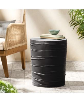 Lightweight Concrete Patio Side Table