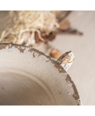 Vintage Double-Handled Flower Pot