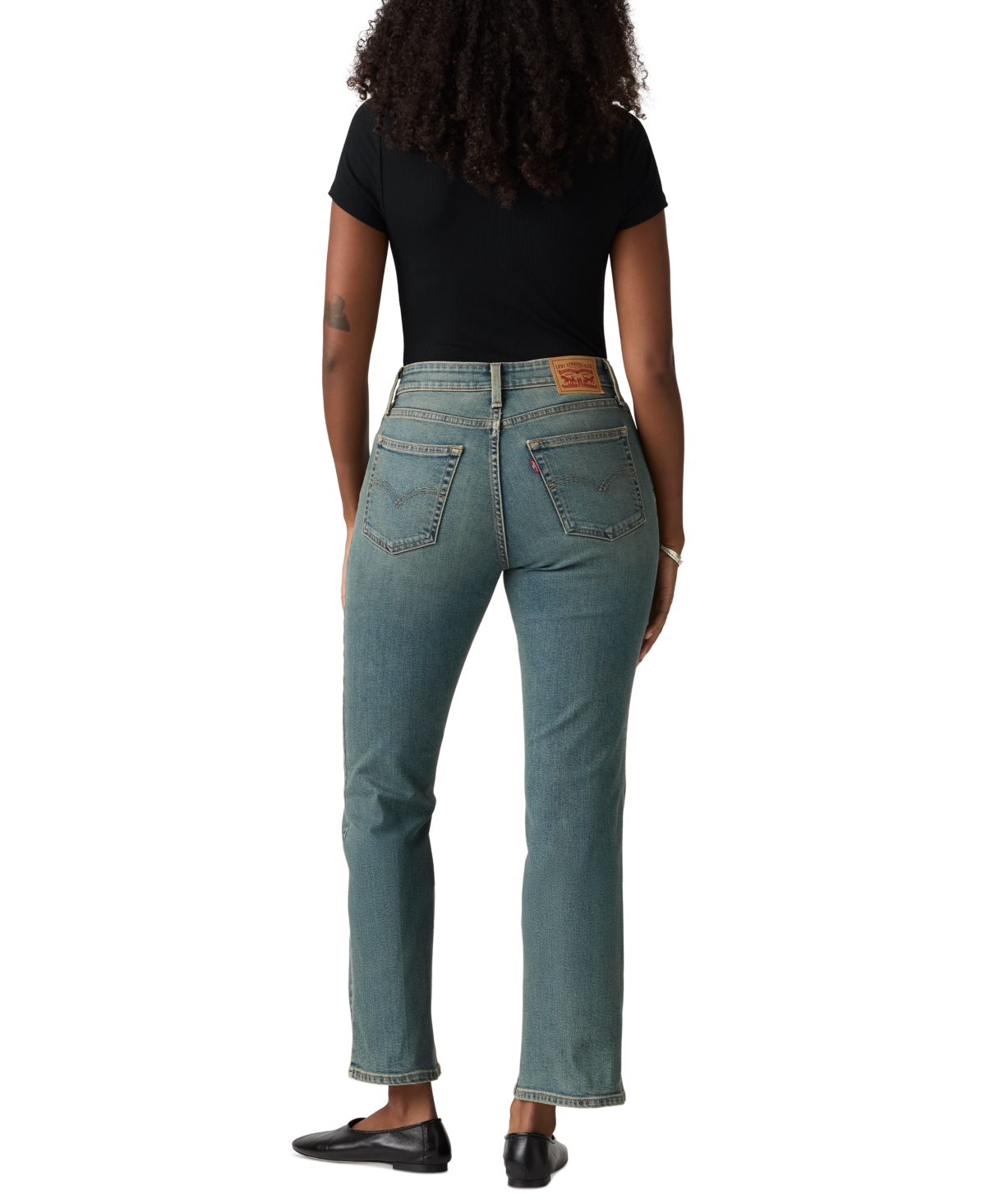 Levi's Women's 725 High-rise Kick Boot Jeans In Blue