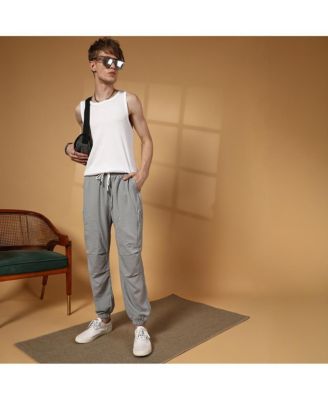 Men's Coin Grey Parachute Utility Trousers