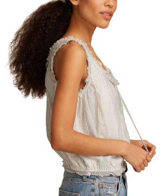 Women's Printed Cotton Sleeveless Top