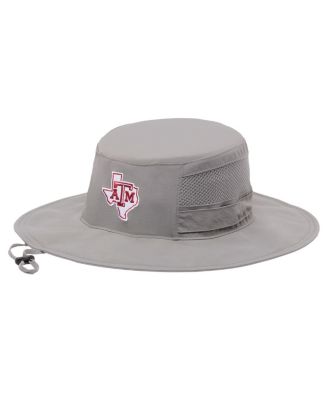 Columbia - Men's Gray Texas A&M Aggies Bora Bora III Omni-Shade Booney Hat