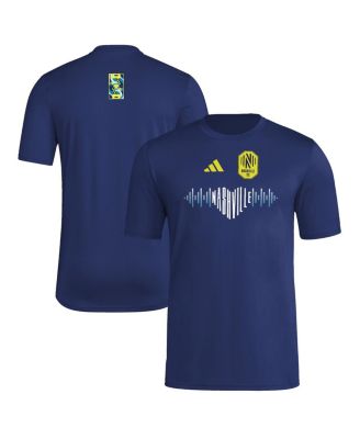 adidas - Men's Navy Nashville SC 2025 Jersey Hook AEROREADY T-Shirt