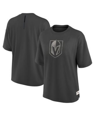 Fanatics - Women's Charcoal Vegas Golden Knights Oversized Elements Raw Edge Future Ground T-Shirt