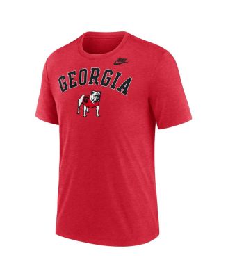 Men's Heather Red Georgia Bulldogs Legacy Arch Tri-Blend T-Shirt