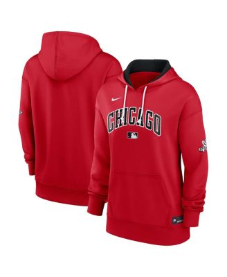 Nike - Women's Red Chicago White Sox 2025 City Connect Authentic Collection Performance Pullover Hoodie