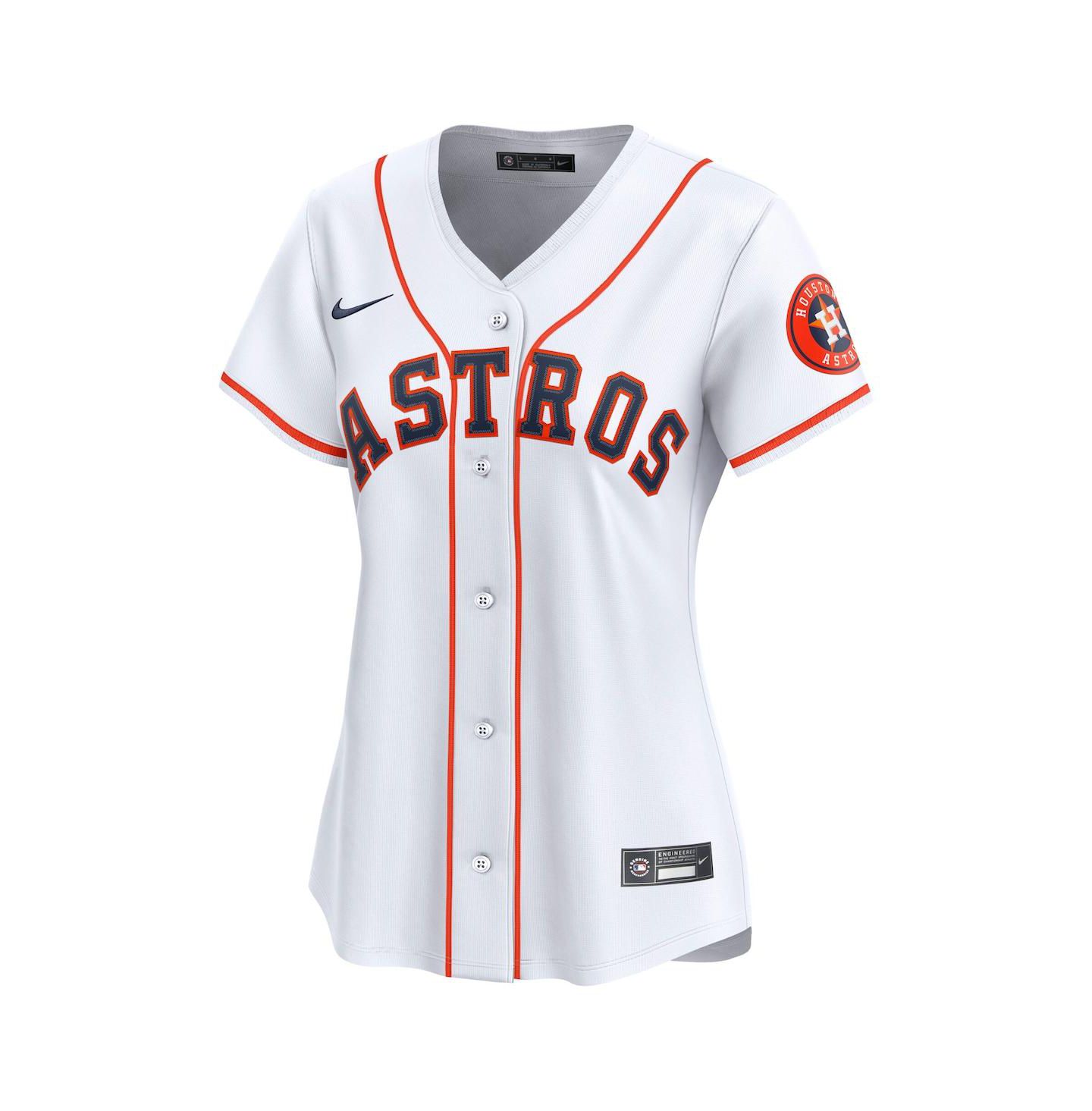 Женский топ Nike White Houston Astros Home Limited Jersey — фото 2