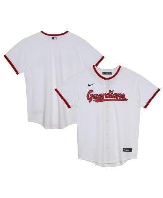 Nike - Toddler White Cleveland Guardians Home Blank Replica Jersey