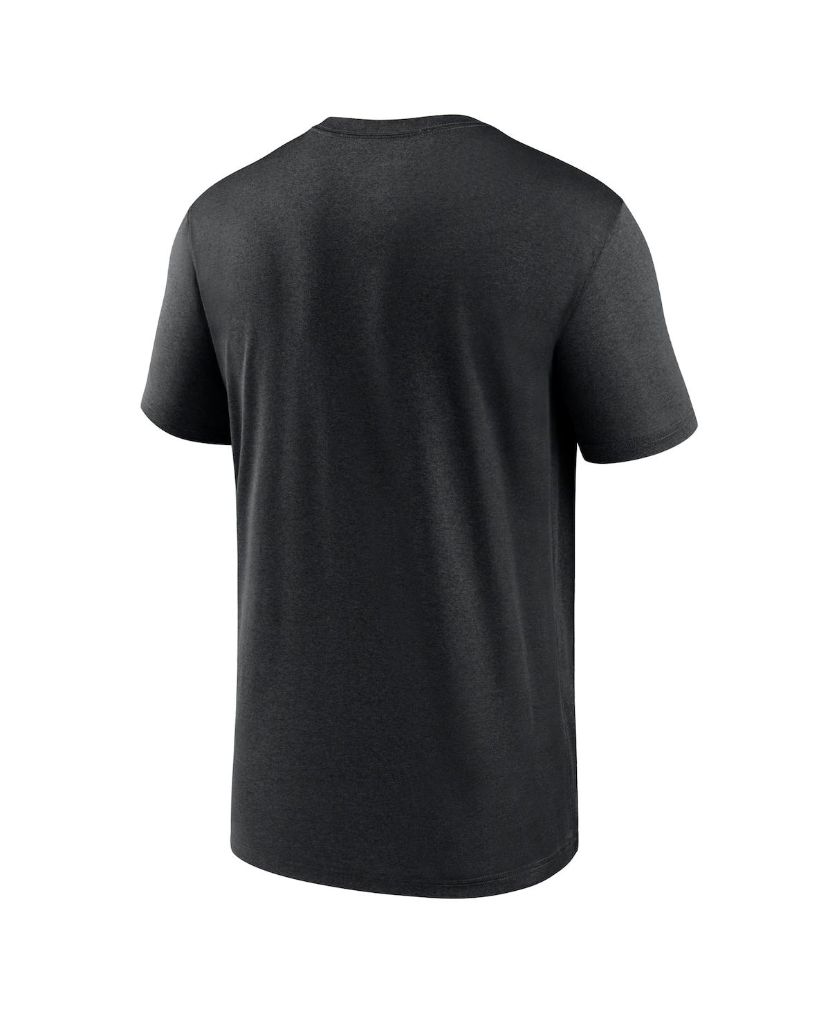 Nike Iowa Sideline Legend  Men's Dri-fit College T-shirt In Black
