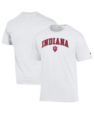 Champion - Men's White Indiana Hoosiers Arch Over Logo T-Shirt