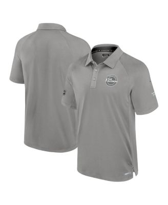Fanatics - Men's Gray Authentic Pro The Alumni Polo Shirt