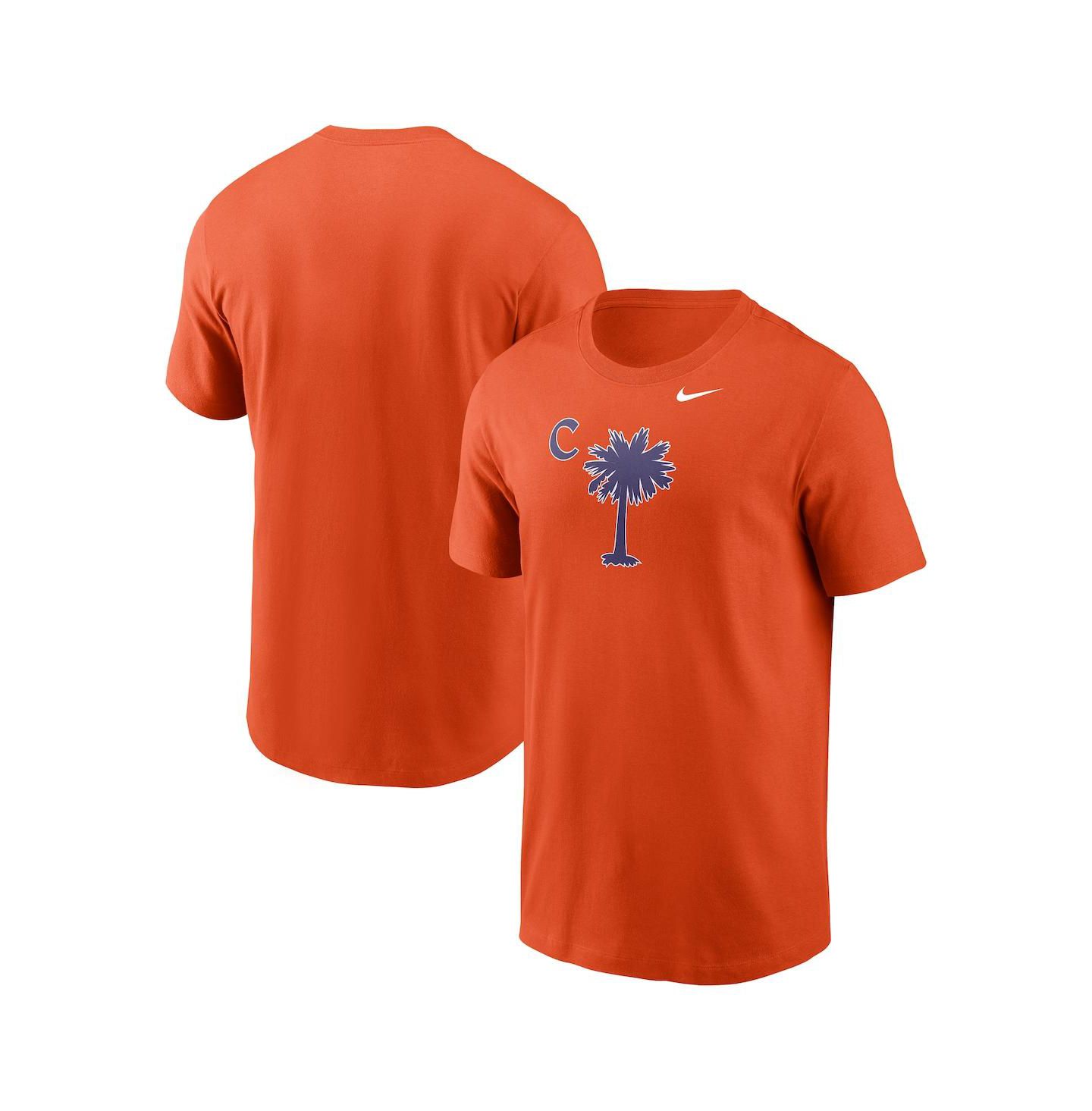 Мужская футболка Nike Orange Clemson Tigers Palmetto — фото 1