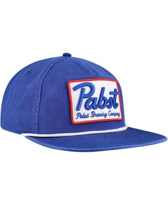 Men's Blue Pabst Blue Ribbon Adjustable with Rope Golfer Hat