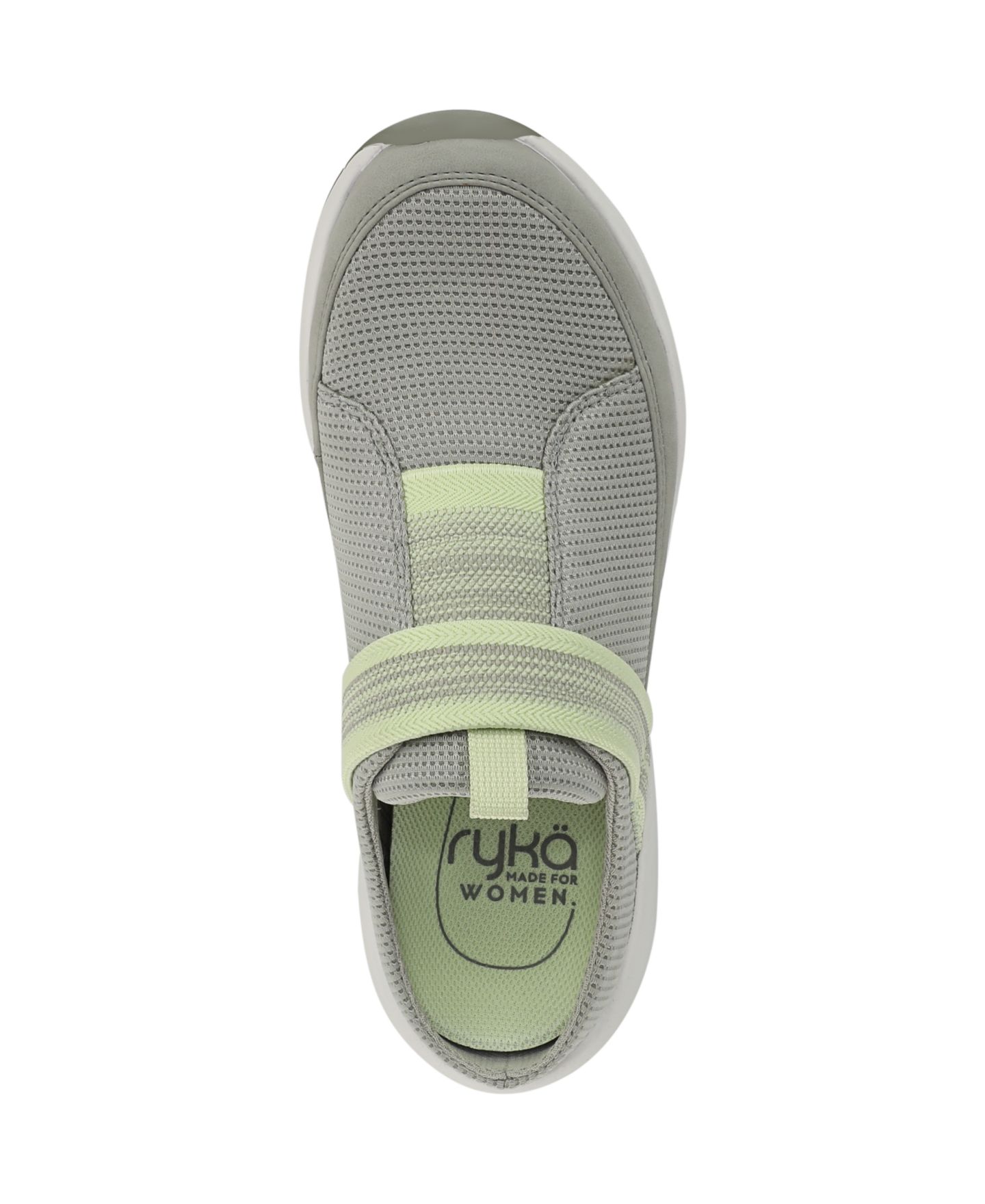 Женские сабо Ryka Engage Washable Round Toe Mules, цвет: Зелёный вязаный — фото 4