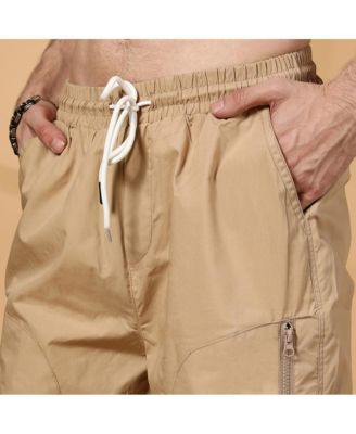 Men's Khaki Brown Parachute Utility Trousers