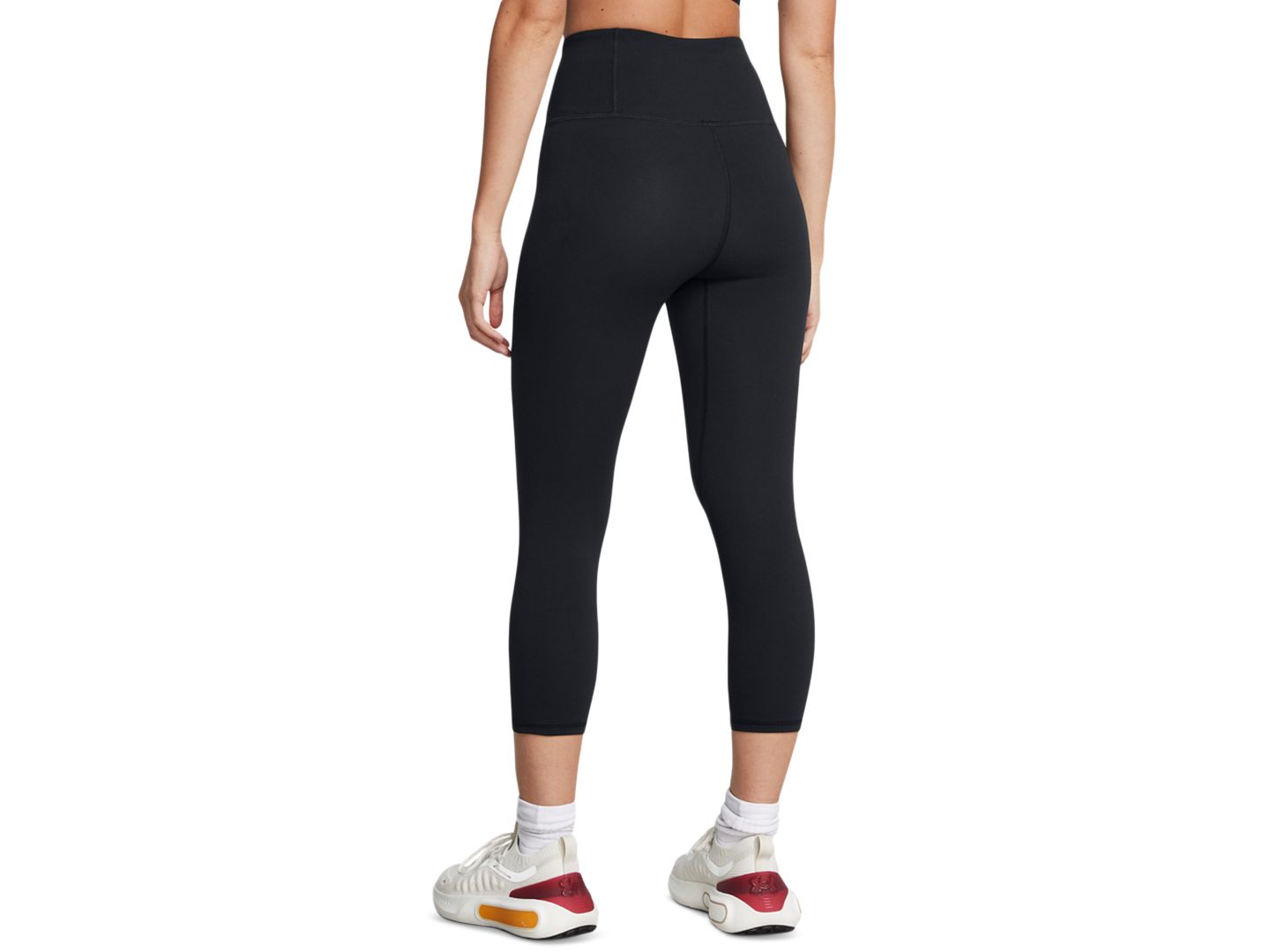 Женские брюки Under Armour Motion Performance Capri, цвет: Чёрный — фото 4