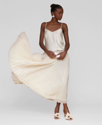 Avec Les Filles - Women's Layered-Look Maxi Dress