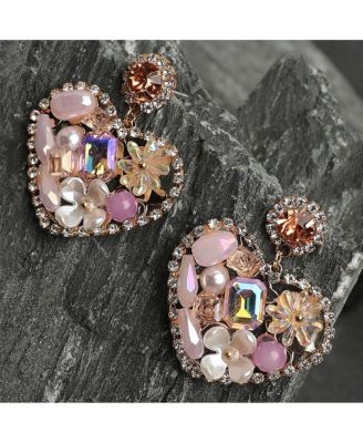 Hearts Drop Earrings