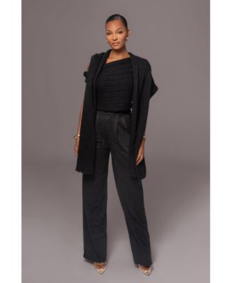 Women's Soft Life Cable Knit Sweater Top