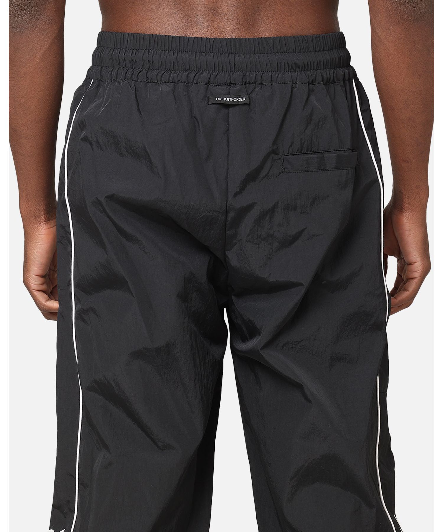 Men's Track Club Nylon Jogger, Black, M
