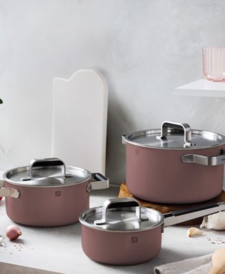 Pure Stainless Steel 6-Piece Pot Set