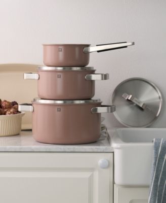 Pure Stainless Steel 6-Piece Pot Set