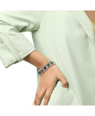 Gold-Plated Stones Bracelet