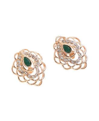 -Plated Stones Jewellery Set