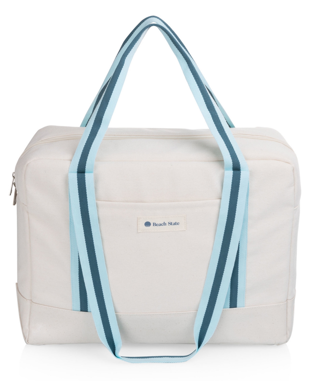 Lanikai Beach Cooler Tote Bag - Seaglass Blue