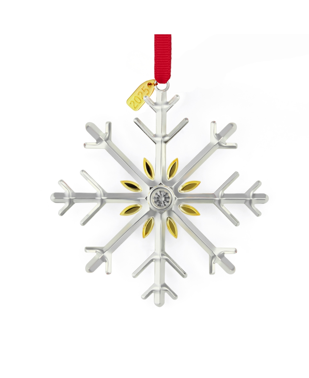 Nambe Annual Snowflake Ornament 2025 In Silver