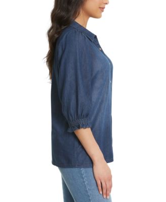 Women's Puff-Sleeve Shirt