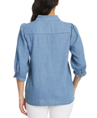Women's Puff-Sleeve Shirt