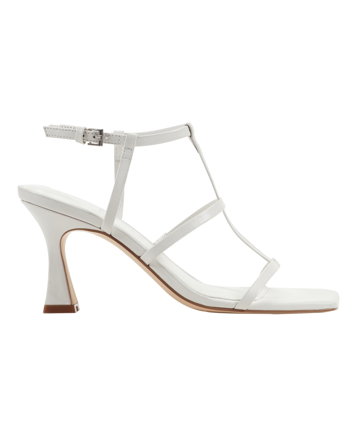 Marc Fisher Ltd Dennie Ankle Strap Sandal In White