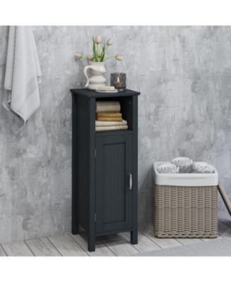 Bathroom Storage Organizer with 2-Tier Cabinet