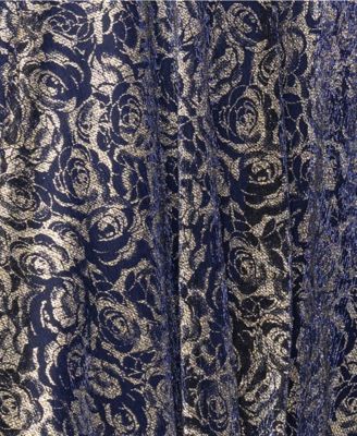 Women's Sleeveless Metallic Halter Dress