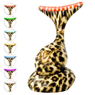 7 Color LED Neck & Face Massager Deluxe (Cheetah)