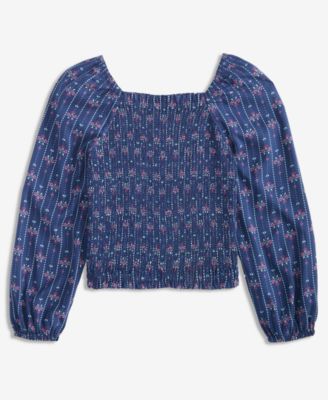 Girls' 5-20 Square-Neck Top, Macy's Exclusive
