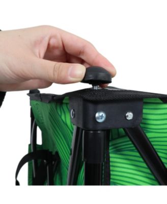 Heavy-Duty Folding Wagon Cart - All-Terrain, Green