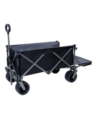 Collapsible Folding Wagon - 400LBS, All-Terrain Wheels
