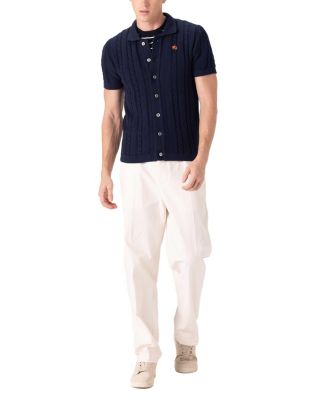 Men's JC Polo Cable Knit Sweater